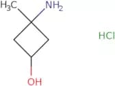 trans-3-Amino-3-methylcyclobutan-1-ol HCl