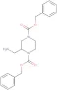 Dibenzyl 2-(aminomethyl)piperazine-1,4-dicarboxylate