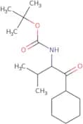 tert-Butyl N-(1-cyclohexyl-3-methyl-1-oxobutan-2-yl)carbamate