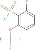 2-Fluoro-6-(trifluoromethoxy)benzene-1-sulfonyl chloride