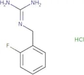 1-[(2-Fluorophenyl)methyl]guanidine hydrochloride