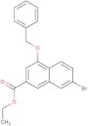Ethyl 4-(benzyloxy)-7-bromo-2-naphthoate