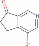 4-bromo-5H,6H,7H-cyclopenta[c]pyridin-7-one