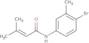 N-(4-Bromo-3-methylphenyl)-3-methylbut-2-enamide