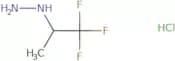 (1,1,1-Trifluoropropan-2-yl)hydrazine hydrochloride