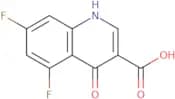 5,7-Difluoro-4-hydroxyquinoline-3-carboxylic acid