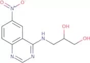 3-[(6-Nitroquinazolin-4-yl)amino]propane-1,2-diol