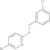 5-Bromo-2-[(3-chlorophenyl)methoxy]pyridine