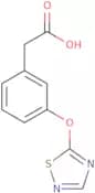 2-[3-(1,2,4-Thiadiazol-5-yloxy)phenyl]acetic acid
