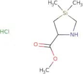 Methyl 3,3-dimethyl-1,3-azasilolidine-5-carboxylate hydrochloride