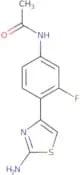 N-[4-(2-Amino-1,3-thiazol-4-yl)-3-fluorophenyl]acetamide
