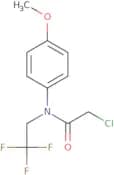 2-Chloro-N-(4-methoxyphenyl)-N-(2,2,2-trifluoroethyl)acetamide