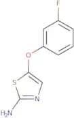 5-(3-Fluorophenoxy)-1,3-thiazol-2-amine