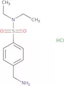4-(Aminomethyl)-N,N-diethylbenzene-1-sulfonamide hydrochloride