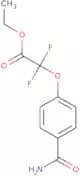 Ethyl 2-(4-carbamoylphenoxy)-2,2-difluoroacetate