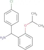 (4-Chlorophenyl)[2-(propan-2-yloxy)phenyl]methanamine