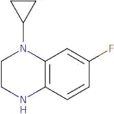 1-Cyclopropyl-7-fluoro-1,2,3,4-tetrahydroquinoxaline
