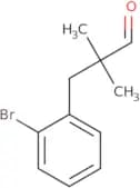 3-(2-Bromophenyl)-2,2-dimethylpropanal