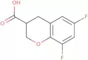 6,8-Difluoro-3,4-dihydro-2H-1-benzopyran-3-carboxylic acid
