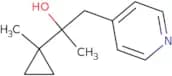 2-(1-Methylcyclopropyl)-1-(pyridin-4-yl)propan-2-ol