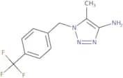 5-Methyl-1-{[4-(trifluoromethyl)phenyl]methyl}-1H-1,2,3-triazol-4-amine