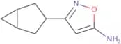 3-{Bicyclo[3.1.0]hexan-3-yl}-1,2-oxazol-5-amine