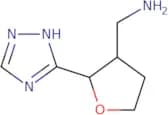 rac-1-[(2R,3R)-2-(1H-1,2,4-Triazol-5-yl)oxolan-3-yl]methanamine