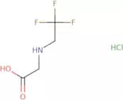 2-[(2,2,2-Trifluoroethyl)amino]acetic acid hydrochloride
