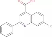 7-Bromo-2-phenylquinoline-4-carboxylic acid
