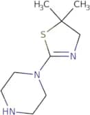 5,5-Dimethyl-2-(piperazin-1-yl)-4,5-dihydrothiazole