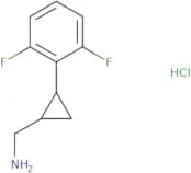 rac-[(1R,2R)-2-(2,6-Difluorophenyl)cyclopropyl]methanamine hydrochloride