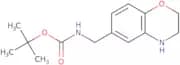tert-Butyl N-[(3,4-dihydro-2H-1,4-benzoxazin-6-yl)methyl]carbamate