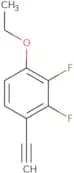 1-Ethoxy-4-ethynyl-2,3-difluorobenzene