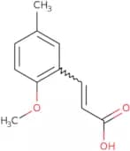 (2E)-3-(2-Methoxy-5-methylphenyl)prop-2-enoic acid