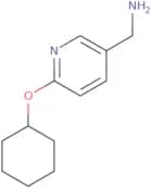 [6-(Cyclohexyloxy)pyridin-3-yl]methylamine
