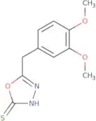 5-[(3,4-Dimethoxyphenyl)methyl]-1,3,4-oxadiazole-2-thiol