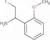 2-Fluoro-1-(2-methoxyphenyl)ethan-1-amine