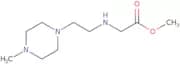 Methyl 2-{[2-(4-methylpiperazin-1-yl)ethyl]amino}acetate