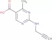 4-Methyl-2-(prop-2-yn-1-ylamino)pyrimidine-5-carboxylic acid