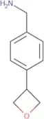 1-[4-(Oxetan-3-yl)phenyl]methanamine