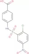 4-(2-Chloro-5-nitrobenzenesulfonamido)benzoic acid