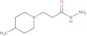 3-(4-Methylpiperidin-1-yl)propanehydrazide