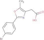 2-(2-(4-Bromophenyl)-5-methyloxazol-4-yl)acetic acid