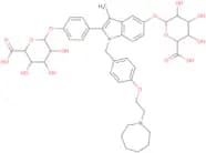 Bazedoxifene bis-β-D-glucuronide disodium salt