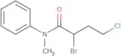 2-Bromo-4-chloro-N-methyl-N-phenyl-butanamide