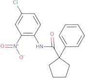 N-(4-chloro-2-nitrophenyl)-1-phenylcyclopentane-1-carboxamide