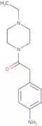 2-(4-Aminophenyl)-1-(4-ethylpiperazin-1-yl)ethan-1-one