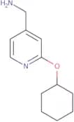 [2-(Cyclohexyloxy)pyridin-4-yl]methylamine