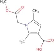 1-(2-Methoxy-2-oxoethyl)-2,5-dimethyl-1H-pyrrole-3-carboxylic acid