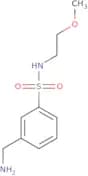 3-(Aminomethyl)-N-(2-methoxyethyl)benzene-1-sulfonamide